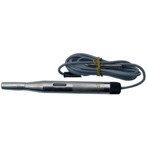 SW-Stahl - Lampada per ispezione, in Ottone, 6-24V, nichelata, 32200L