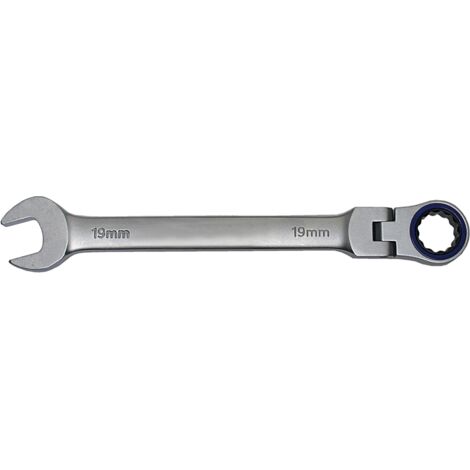 SW-Stahl S1597-15 Gelenk Gabelringratschen- schlüssel 15 mm