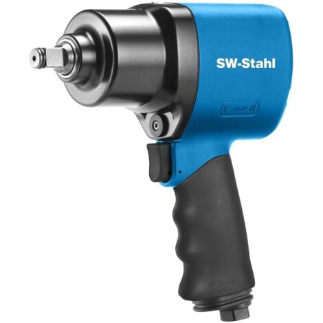 SW-Stahl S3276 Druckluft-Schlagschrauber I Vierkant 1/2 Zoll I max. Lösedrehmoment 1756 Nm I Werkstatt Druckluftwerkzeug
