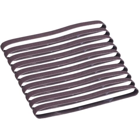 SW-Stahl S3295-1 Schleifband Körnung 80 I geeignet für Bandschleifer S3295 I 10 x 330 mm I grobe Körnung I 10er Set
