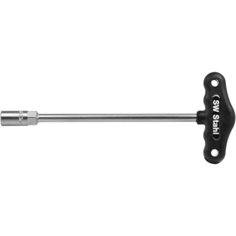 SW-Stahl T-Griff Steckschlüssel SW8, 237 mm lang, 02080-8X230