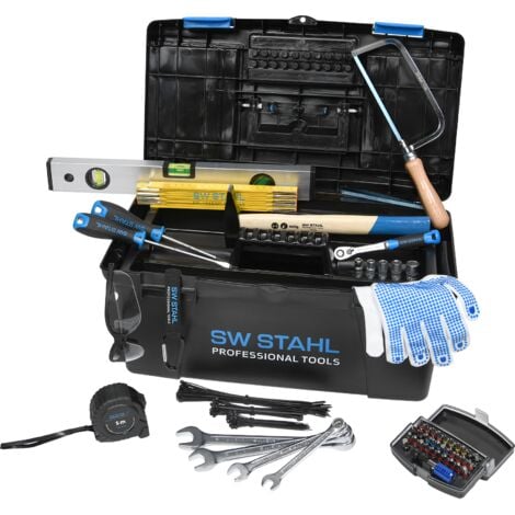 SW-Stahl Tool Box, Werkzeugkoffer gefüllt, YOUNG PROS, 133-teilig