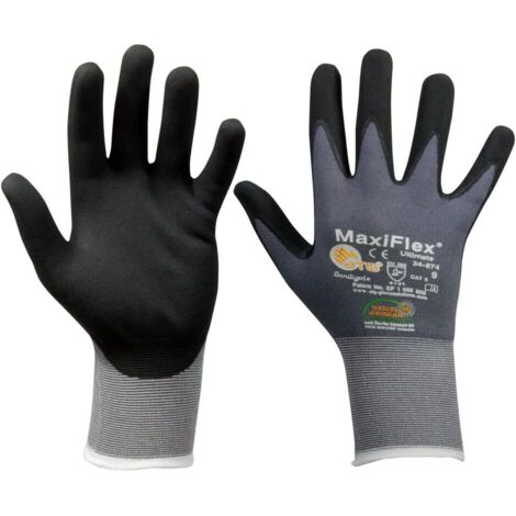 SW-Stahl Z633, G Nylon Strickhandschuh Nitril/PU Foam, Gr.10 10 Paar Sparpaket