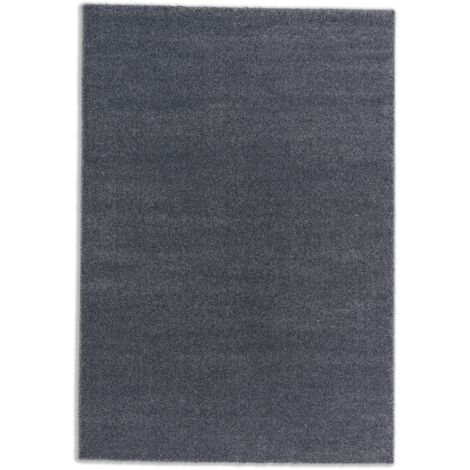 SW Tapis «Pure» Anthracite 200 x 290 cm Tapis à poils doux