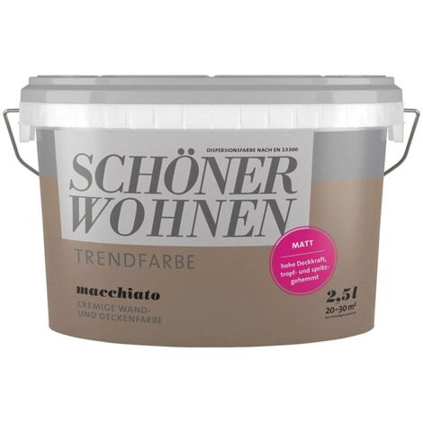 SW Trend Wandfarbe matt 2,5L macchiato