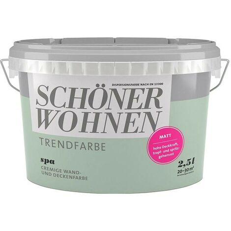 SW Trend Wandfarbe matt 2,5L Spa 6507