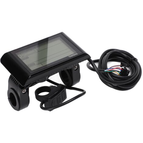 SW900 LCD-Display für 36V/48V Elektrofahrräder mit robustem Stecker – Elektrofahrrad-Display