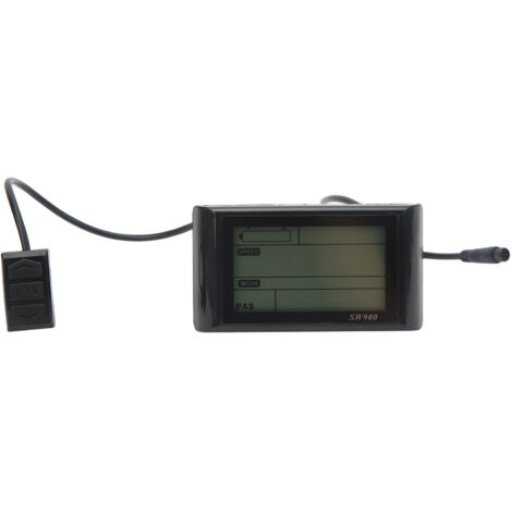 SW900 LCD-Display für Elektrofahrräder und -roller, wasserdichter Stecker, Tachometer für Mopeds