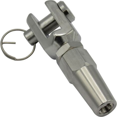 Swageless Fork Terminal Wire Rope Fitting Stainless 5MM (Cable Rigging Jaw)
