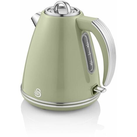 Swan 1.5 Litre Green Jug Kettle 3KW
