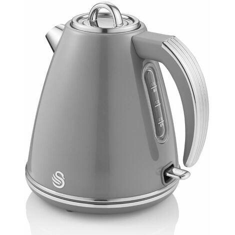 Swan 1.5 Litre Grey Jug Kettle 3KW