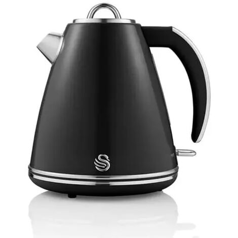 Swan Retro Black 1.5 Litre Jug Kettle