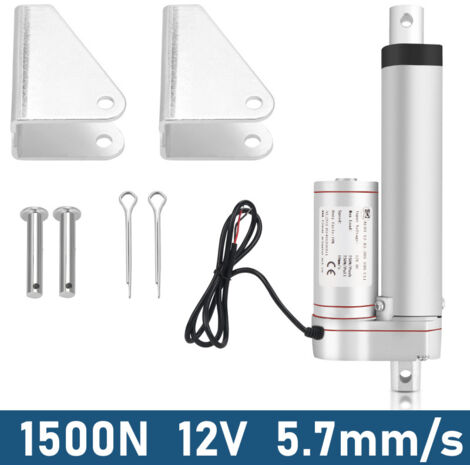 SWANEW 1500N Attuatore a motore lineare Attuatore elettrico Verin 400mm DC 12V