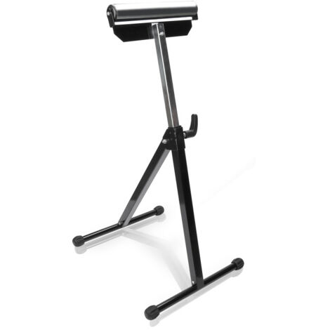 SWANEW 1x Carrello da officina con supporto a rulli regolabile in altezza da 68 a 108 cm. fino a 60 kg