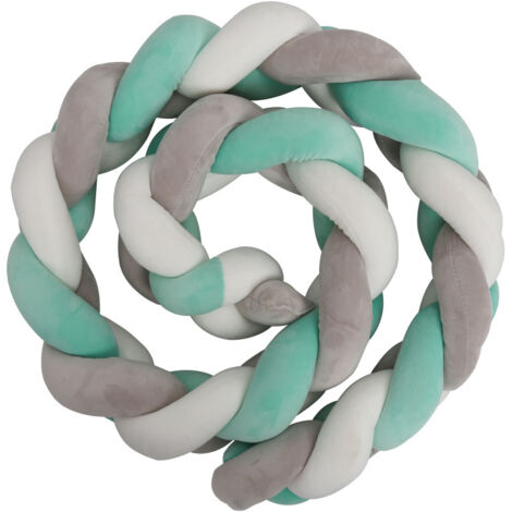 SWANEW 2 m per bambini nido di nido per bambini Sleeping sleep aiuti bambini stereotipi baby cuscino grigio verde
