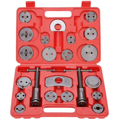 SWANEW 23pcs Kit Pushback Freno a disco Strumento di rotazione del pistone del freno