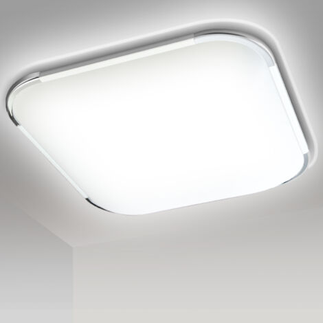 SWANEW 24 W Luci a soffitto a soffitto LED LIMINE BIANCO CREDDO 6000K-6500K Lampada del soffitto Lampada da letto Lampada soggiorno Lampada per bambini lampada per bambini IP44 Waterproof [Energy Clas