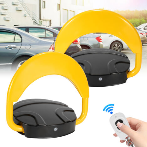 SWANEW 2X barriera di parcheggio telecomando auto barriera pieghevole post parcheggio sicurezza