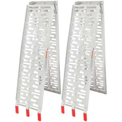 SWANEW 2x Rampa di carico Rampa pieghevole Moto Auto Alluminio fino a 680 kg
