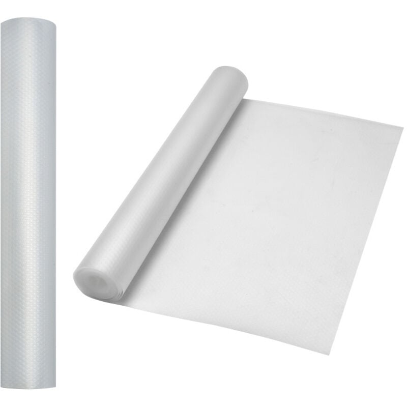 2x Tapis Antidérapant de Tiroir Transparent eva Imperméable Lavable Tapis de Placard Tapis de Table pour Maison et Cuisine Tapis de réfrigérateur
