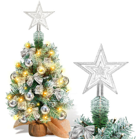 Albero di Natale Artificiale Innevato Lattice Ramo Piccolo 240cm - My