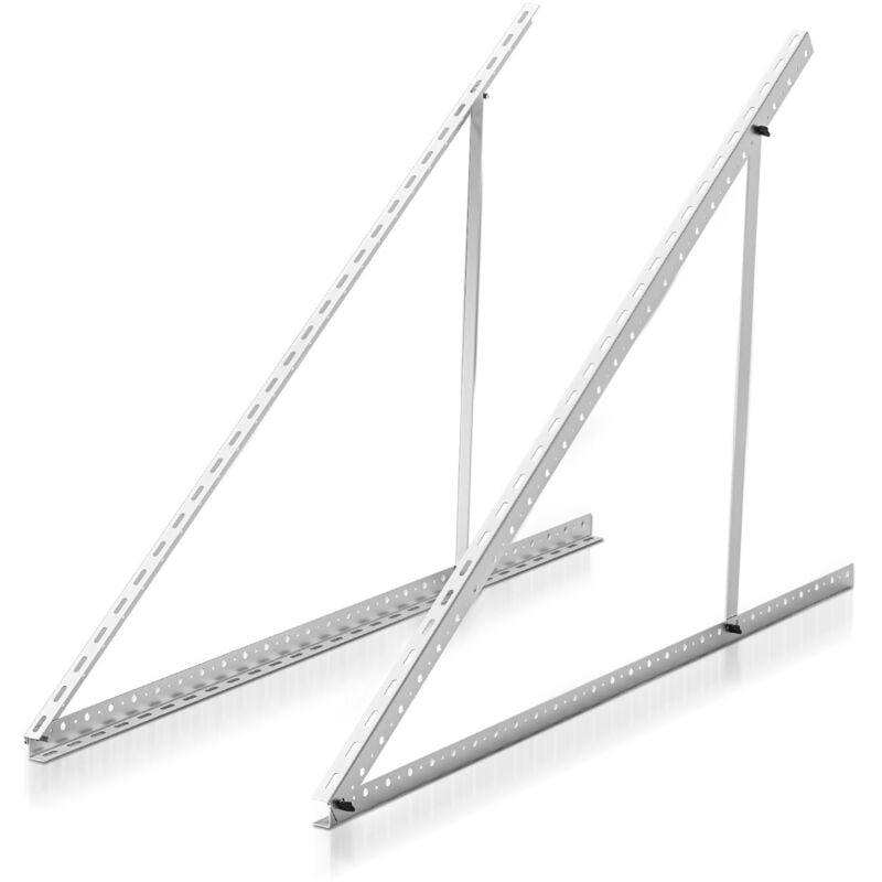 41' (104cm) Supports de panneaux solaires avec inclinaison d'angle réglable pour bateaux, véhicules récréatifs, toits, planchers, systèmes de