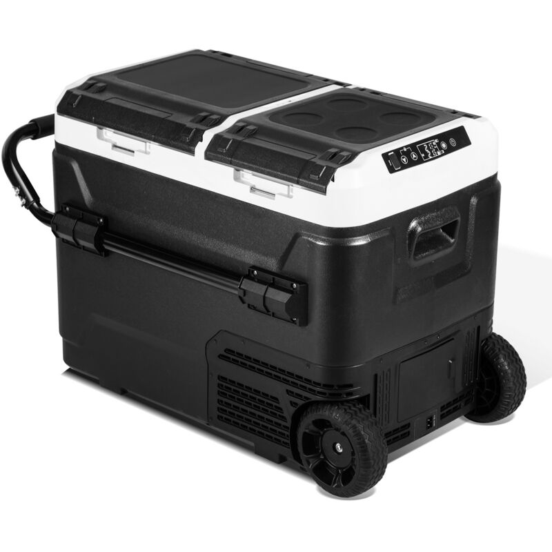 Swanew - 50L Mini Réfrigérateur Frigo Portable Réfrigérateur Glacière Électrique Voiture à Compression Mini Congelateur pour Maison Voiture Camping