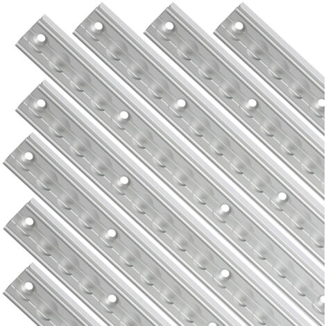 SWANEW 8x Set di binari, alluminio, fissaggio del carico