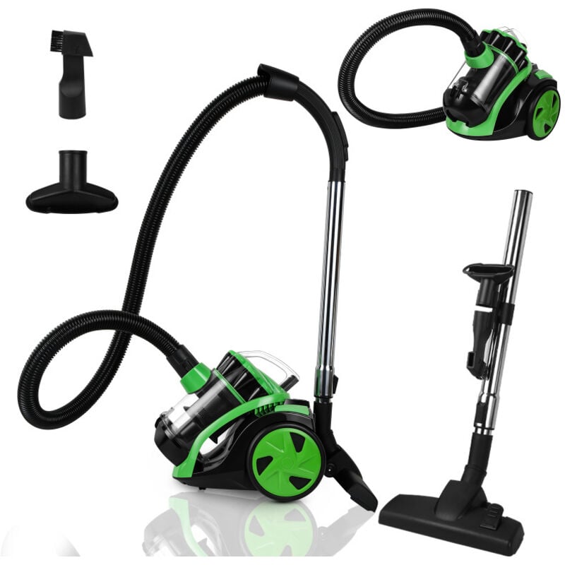 Swanew - Aspirateur sans sac max. 900 watts Technologie multi-cyclonique Aspirateur traîneau avec accessoires