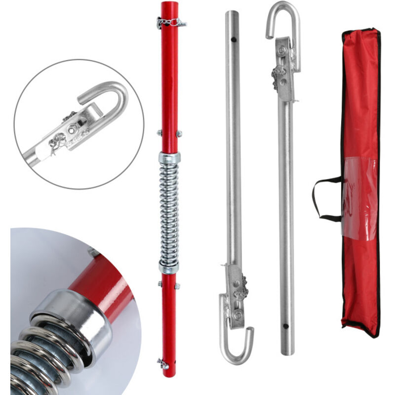 Attelage de remorque attelage de remorque attelage de remorque pliable voiture jusqu'à 2T 1.8m - Swanew