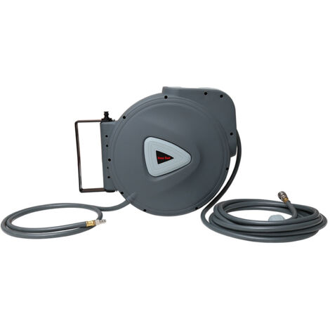 SWANEW Avvolgitubo 30m Raccordo 1/4" Avvolgitubo a parete Avvolgitubo automatico Avvolgitubo
