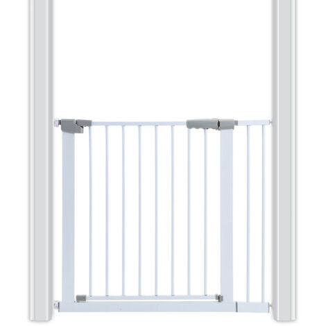 SWANEW Barriera di sicurezza per bambini per porte e corridoi. colore bianco. massima versatilità da 89 a 96 cm