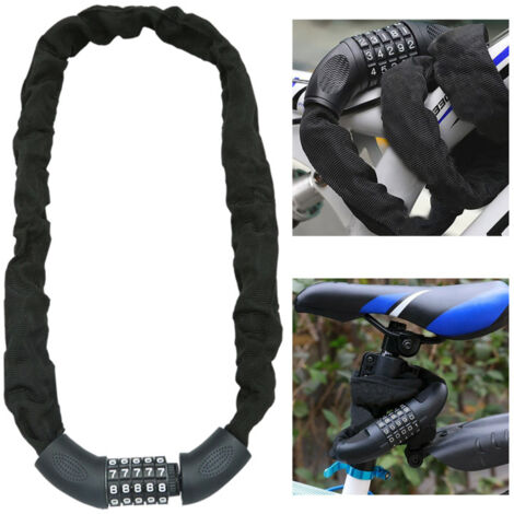 SWANEW Blocco blocco del blocco del blocco del blocco della bicicletta da 90 cm Blocco aeroclusa moto moto