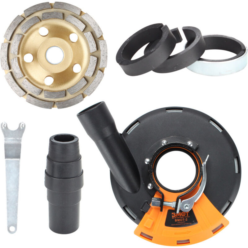 Swanew - Capot d'aspiration pour meuleuse d angle diam. 115 - 125 mm