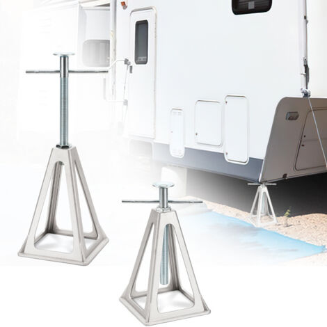 SWANEW Cavalletti con cremagliera Cavalletti portautensili VP 1000kg Cavalletti pesanti Jack 2 pezzi