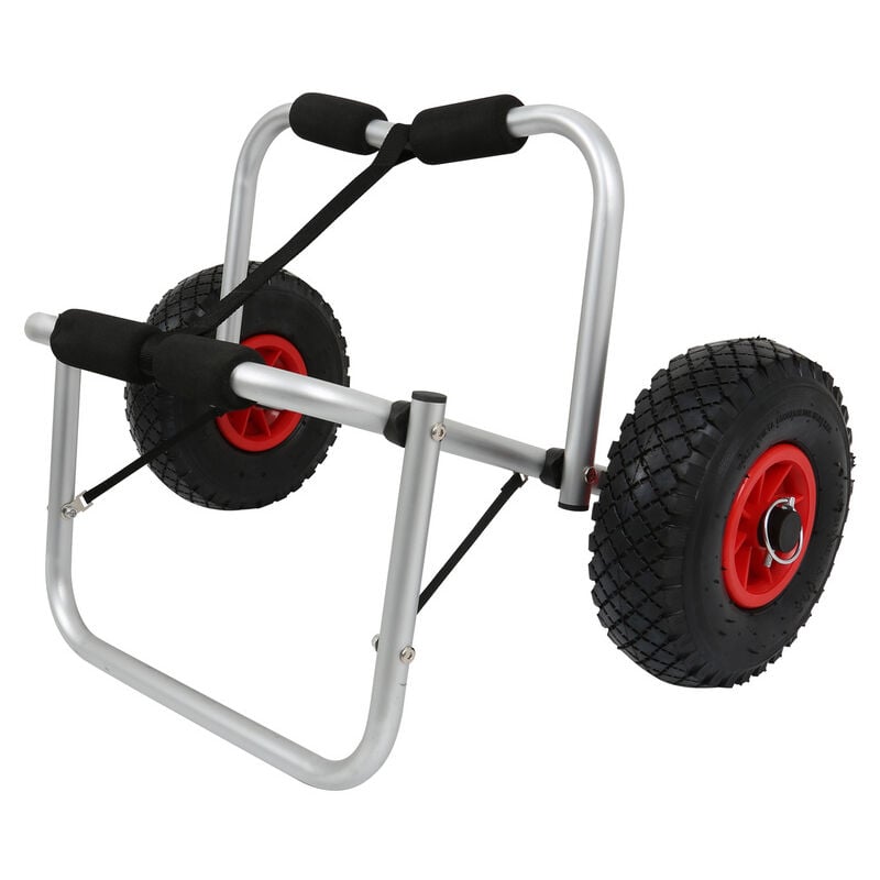 Chariot de kayak Chariot pour canoé ou planche à voile Chariot de transport sup Max. Poids 80 kg 1pcs - Swanew