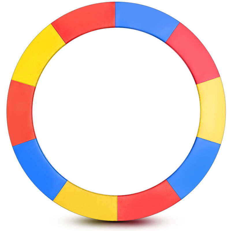 Coussin de Protection pour Trampoline de Remplacement résistant aux intempéries et uv Bleu 305 cm - Swanew