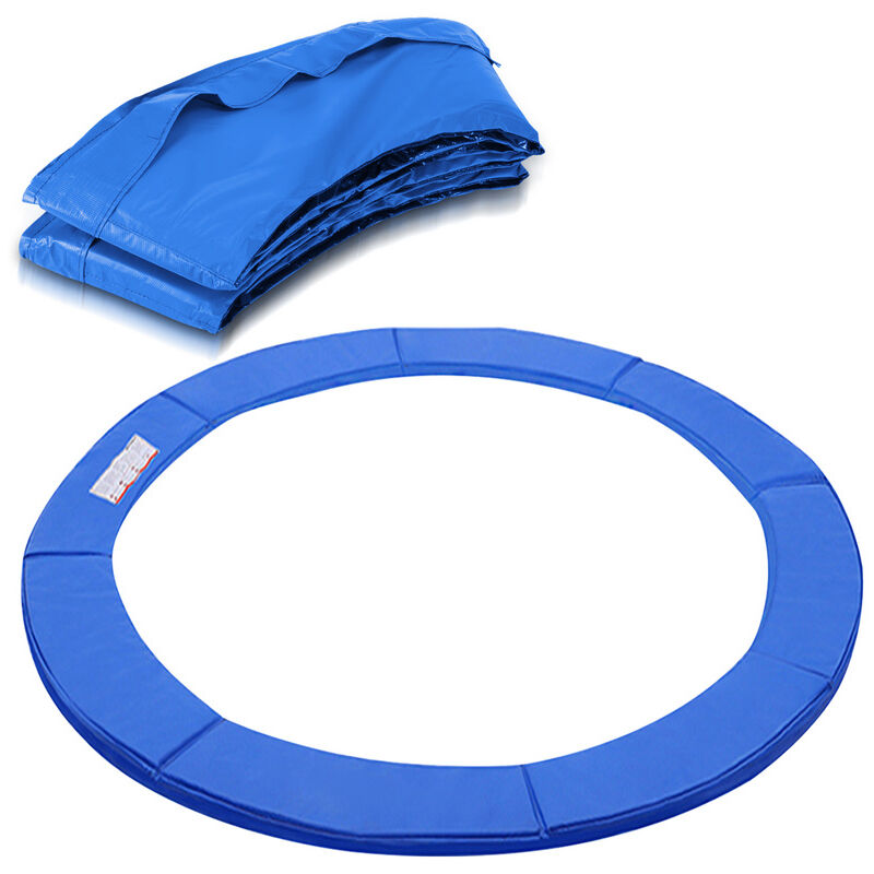 Coussin de Protection pour Trampoline de Remplacement, Trampoline Couverture Rembourrage, 305 cm, Bleu - Swanew