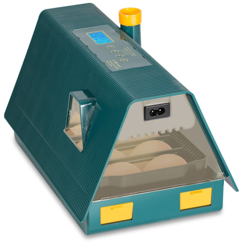 Swanew - Couveuse Appareil à Couver 10 Oeufs Volaille Éleveur led Automatique Incubateur