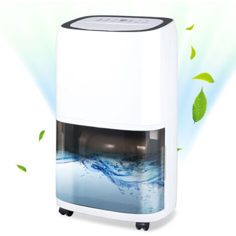 SWANEW Deumidificatore elettrico silenzioso 20 l/giorno. serbatoio dell'acqua da 5.5 l. per 20-30㎡