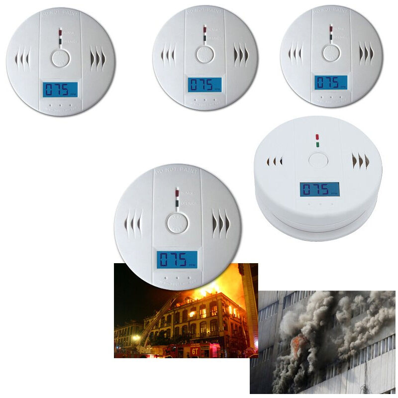 Détecteurs de fumée Alarme Incendie Intelligente Conforme à la Norme européenne 5x - Swanew