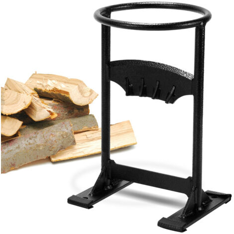 Kcolic Fendeur De Bûches Mural, Fendeur À Bois Manuel, Bois Fendre, Fendeuse A Bois, Fendeuse De Bûche Portable, Coupe-Bois De Chauffage Pour La Maison Et L'extérieur