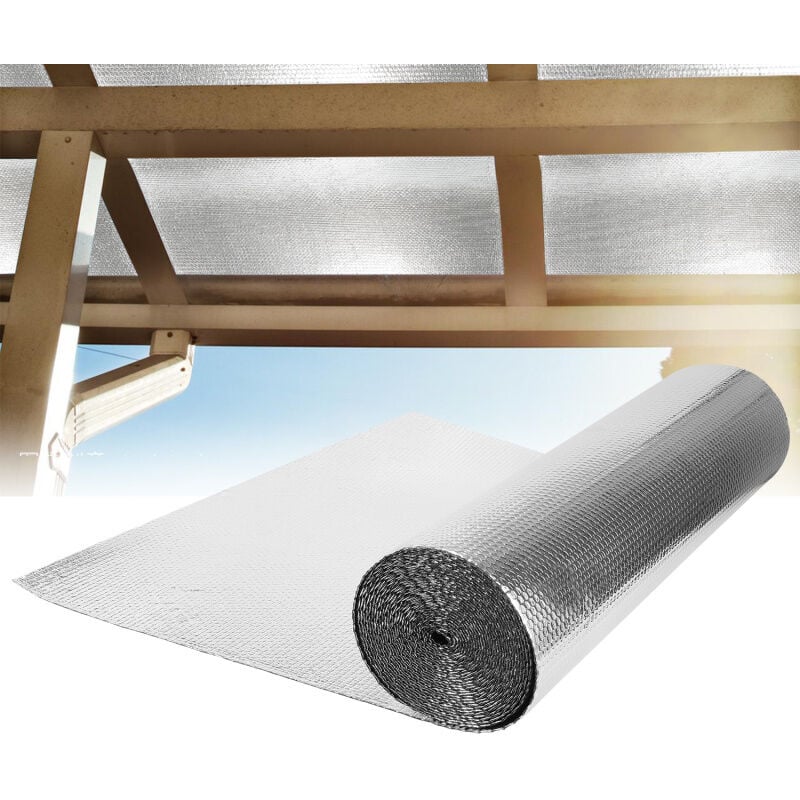 Swanew - Film Isolant Isolant Thermique en Film Aluminisé a Bulles Double Face Isolation 3-4mm