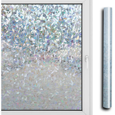 SWANEW Finestra anti ultravioletta 90x200cm 3D pellicola elettrostatica adesiva libera di vetro sigillante domestico scala decorativa