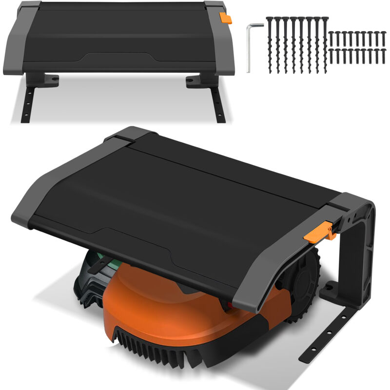 Garage pour tondeuse à gazon Garage Tondeuse Pliable Toit Automower Mower Robot Couverture Protège - Swanew