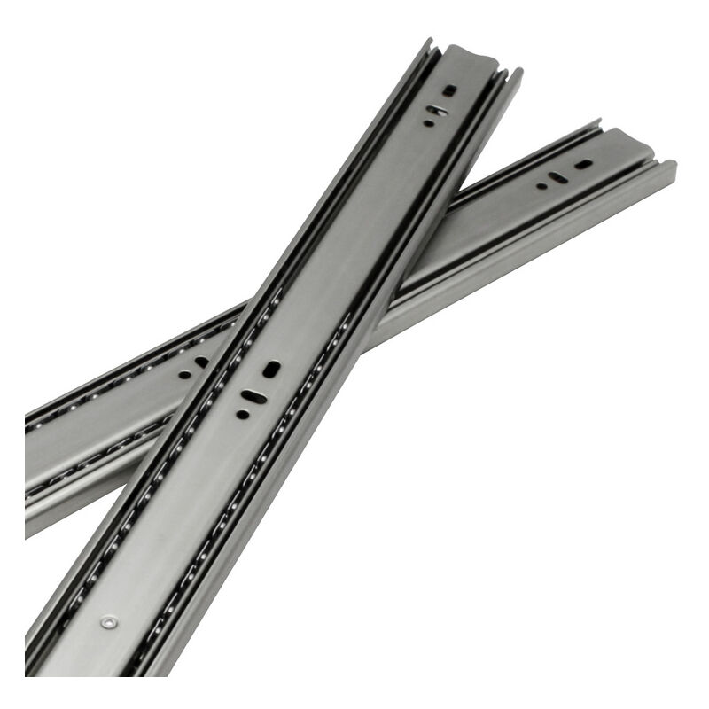 Swanew - Glissières de tiroirs Coulisses à sortie totale Coulisse à sortie totale 45 mm avec retour automatique Guidage à billes 45mm 450mm 10 pièces