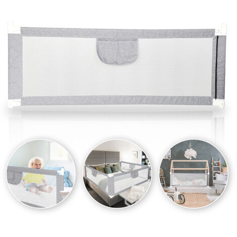 SWANEW Griglia da letto uso con scatola primavera a letto protezione da letto griglia per bambini griglia della griglia per bambini griglia pieghevole pieghevole pieghevole 200x 80 cm