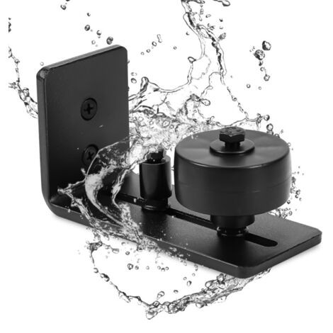 SWANEW Guida a pavimento per porte scorrevoli Rullo di guida a pavimento. guida per porte scorrevoli. guida per porte. raccordo per porte scorrevoli regolabili (1 pezzo)
