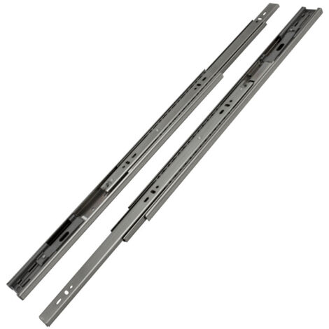 SWANEW Guide per cassetti Guida a estrazione totale 45 mm Guida telescopica 45 mm 650 mm 2 pezzi