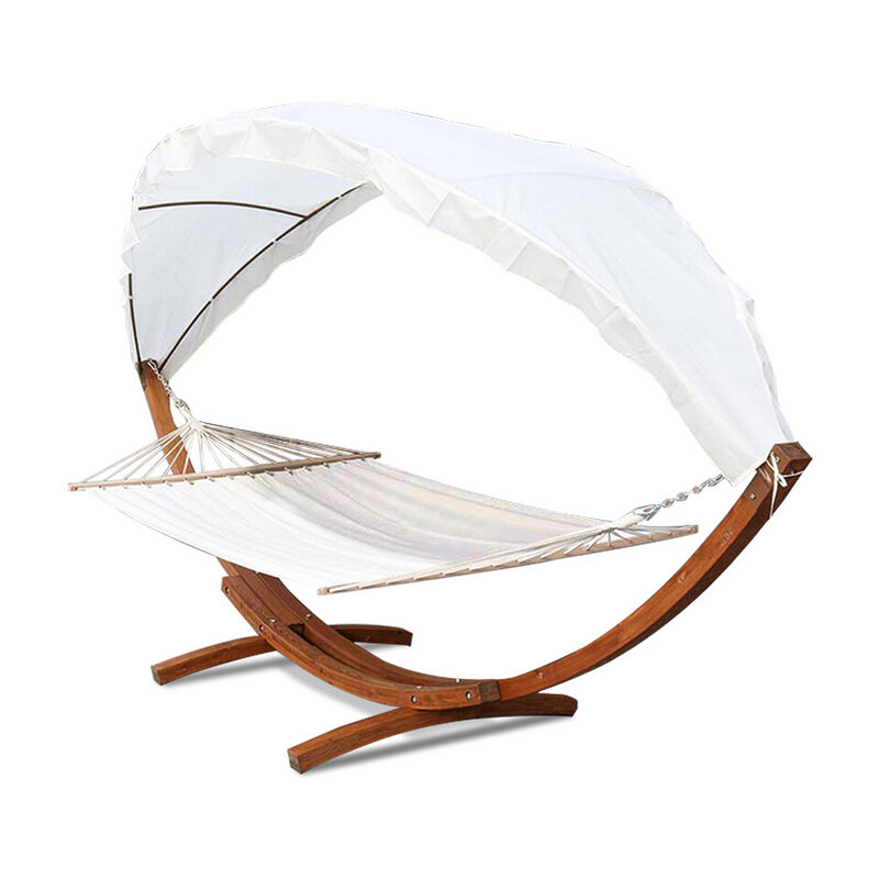 Einfeben Hamac Hamacs résistants aux intempéries, hamac d'extérieur avec cadre, cadre de hamac xxl 2 personnes, chaise longue de jardin